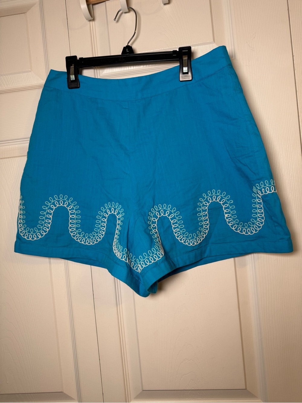 Anna Cate 100% Cotton Lizze Short Blue Swirl